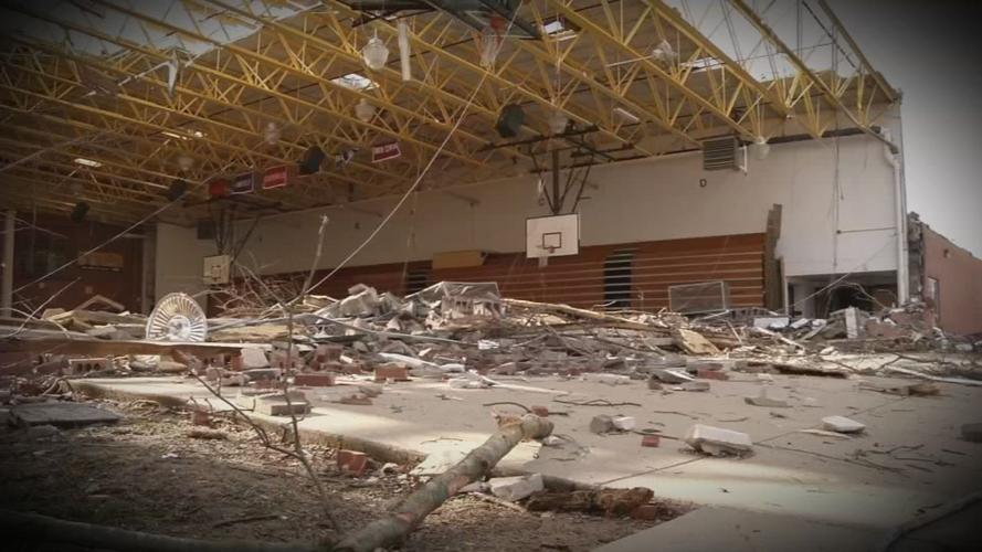 March 2 2012 Tornado High School Destroyed
