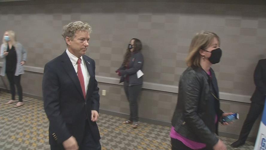 Kentucky US Sen. Rand Paul attends March 19, 2021 Galt House event