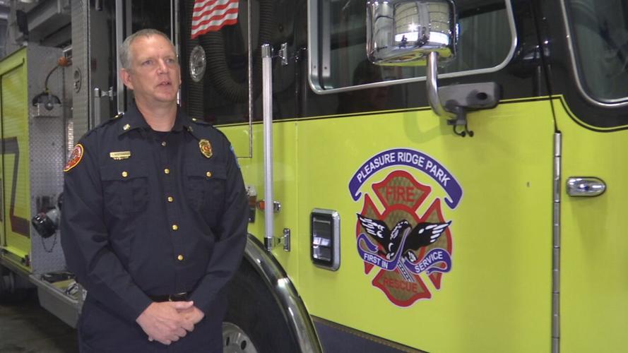 Doug Recktenwald, chief of the Pleasure Ridge Park Fire Department