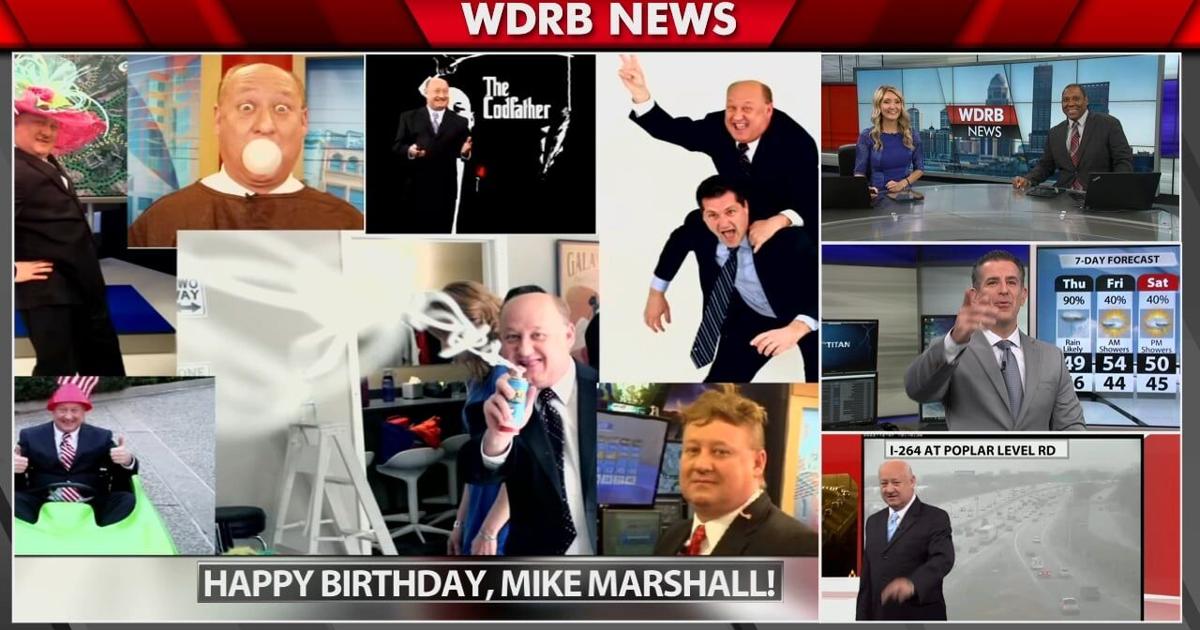 Happy birthday, Mike Marshall! (And whose hair is that?) | Wdrb-video