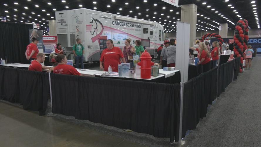 Kentucky State Fair-UofL Health booth