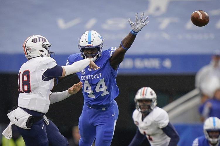 Kentucky linebacker Jamin Davis