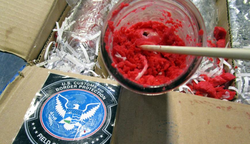 Federal seizure of drugs at Louisville Muhammad Ali International Airport (Nov. 2019)