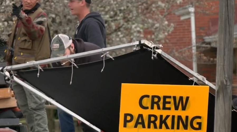 Film crews work in Henry County, KY