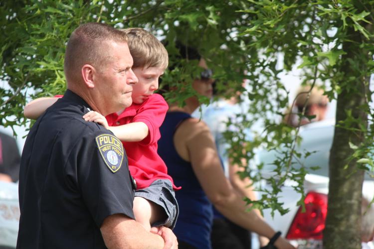 Funeral service and procession for Bardstown Police Ofc. Jason Ellis on May 30, 2013