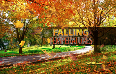 Front mid-week brings actual Fall air