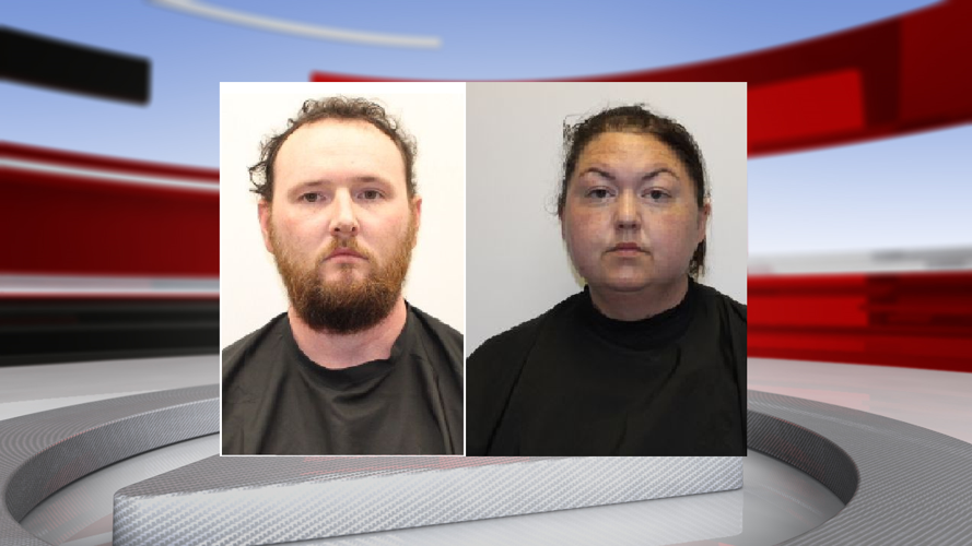 Derek Avery and Megan Adams mug shots - 8.14.24