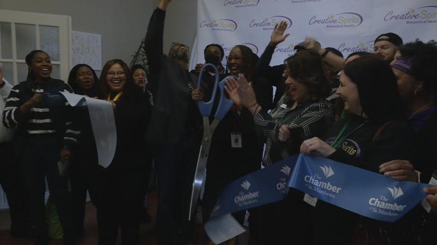 Creative Spirits Behavioral Health west Louisville ribbon cutting