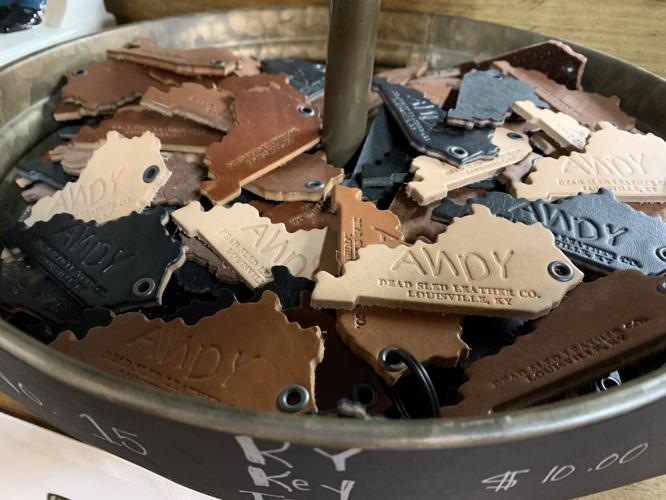 Leather goods from Dead Sled Leather Company (Kentucky souvenirs)