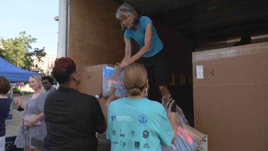 SOS International collects personal hygiene supplies for eastern Kentucky flood victims