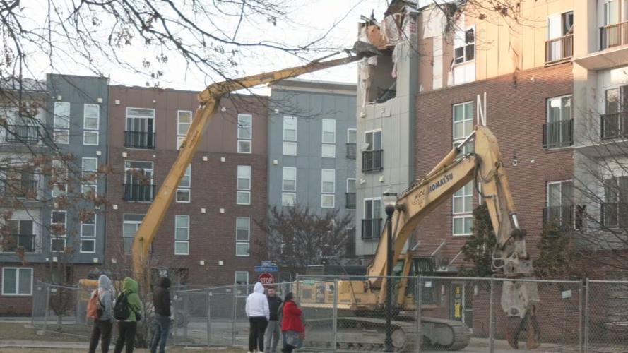 310 @ NuLu demolition after fire 2-23-24