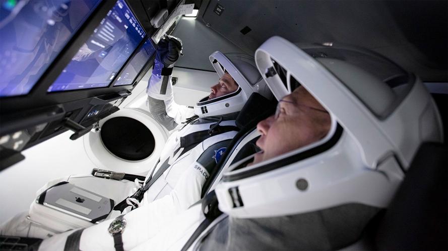 Behnken, Hurley, NASA astronauts