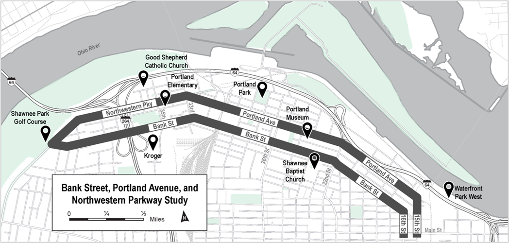 Portland neighborhood traffic study map - 5.6.26