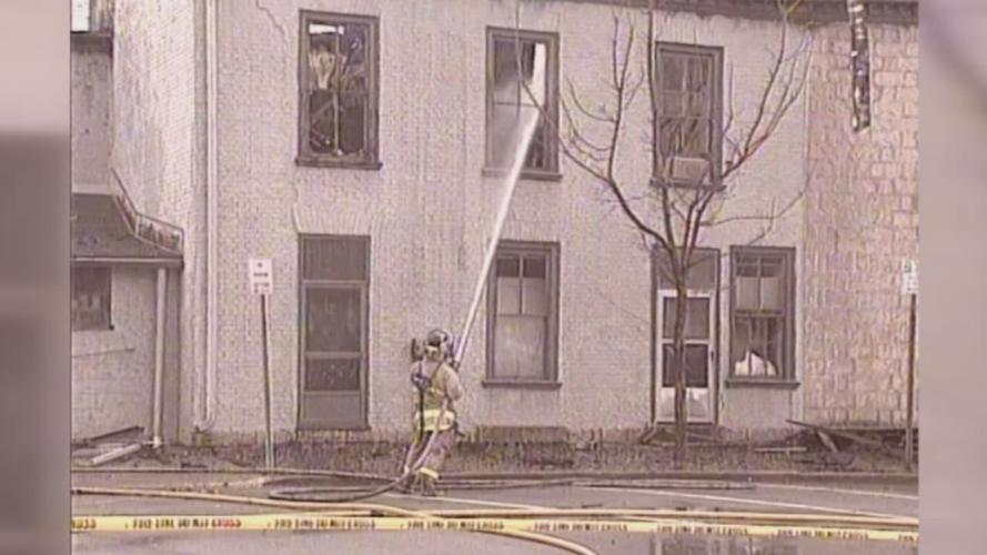 Old Tabott Tavern Fire