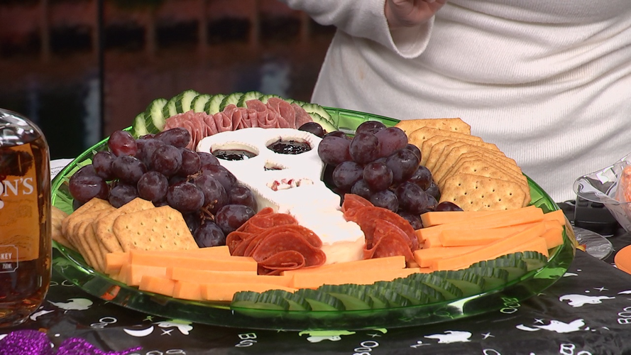 Tim Laird Halloween charcuterie tray