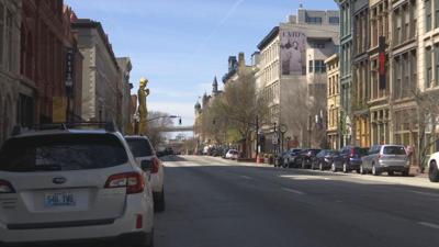 Main Street in downtown Louisville