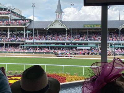 Churchill Downs on Kentucky Oaks Day