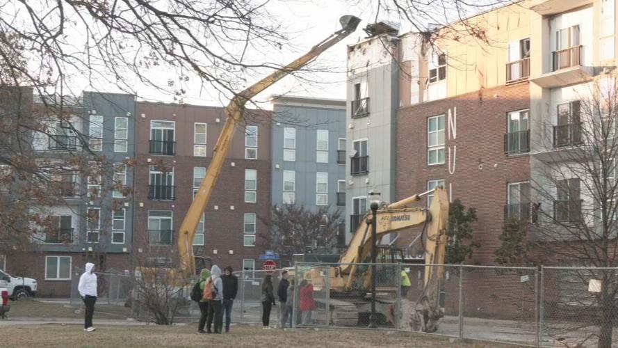 310 @ NuLu demolition after fire 2-23-24
