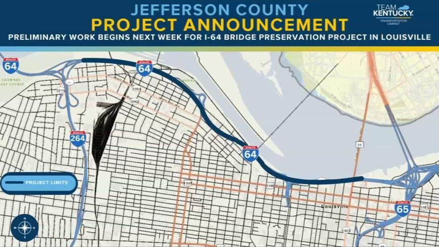I-64 partial shutdown project - KYTC 5-22-26