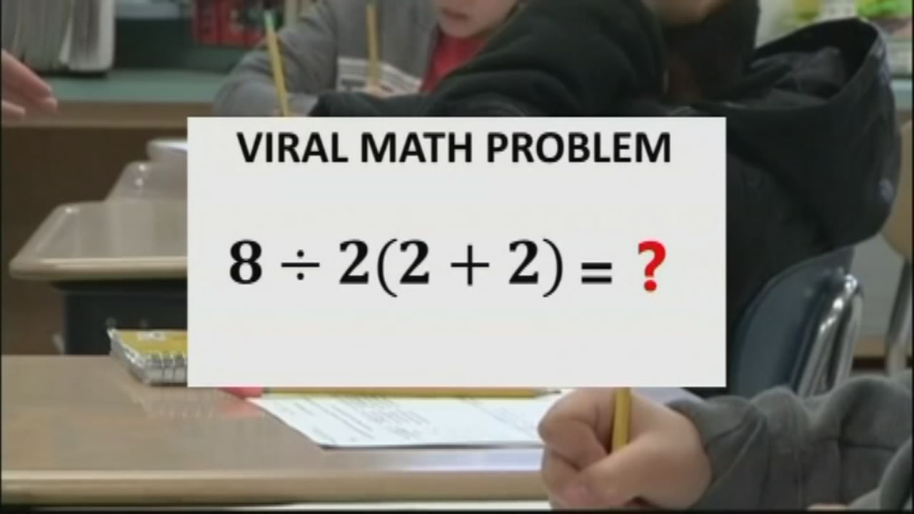 Can You Solve This Viral Math Problem? | Morning | Wdrb.com