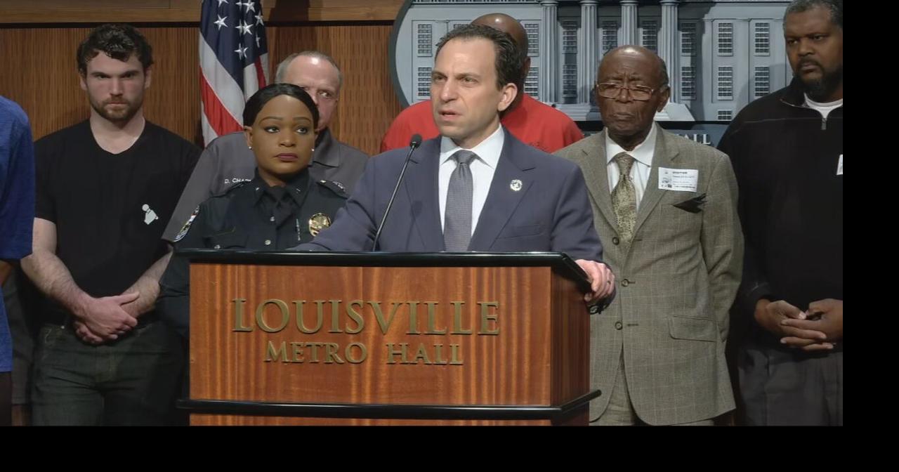 Mayor addresses judges' roles in Louisville's rise of violent crime