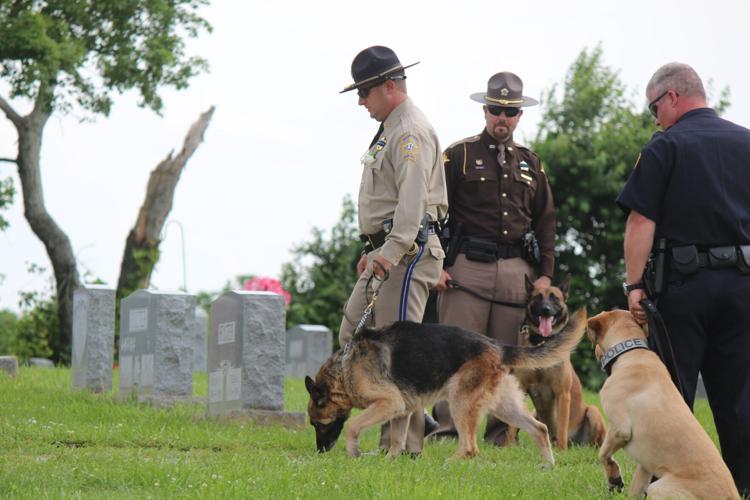 Funeral service and procession for Bardstown Police Ofc. Jason Ellis on May 30, 2013