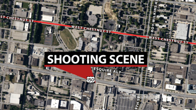 11th Street Shooting Scene