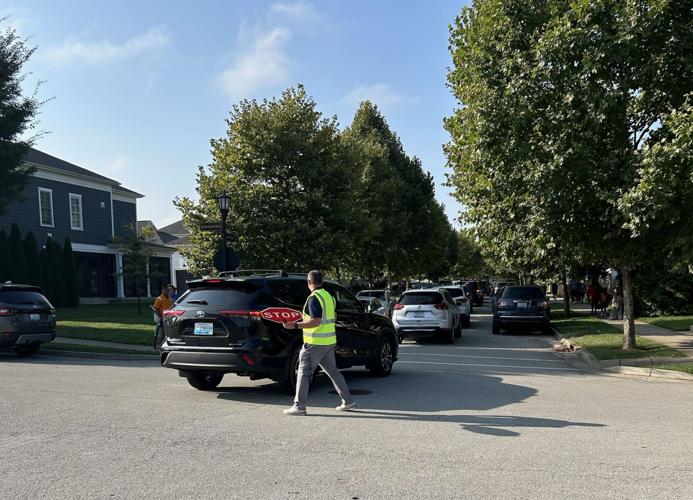 car rider line in neighborhood norton elementary 8.8.24.jpg