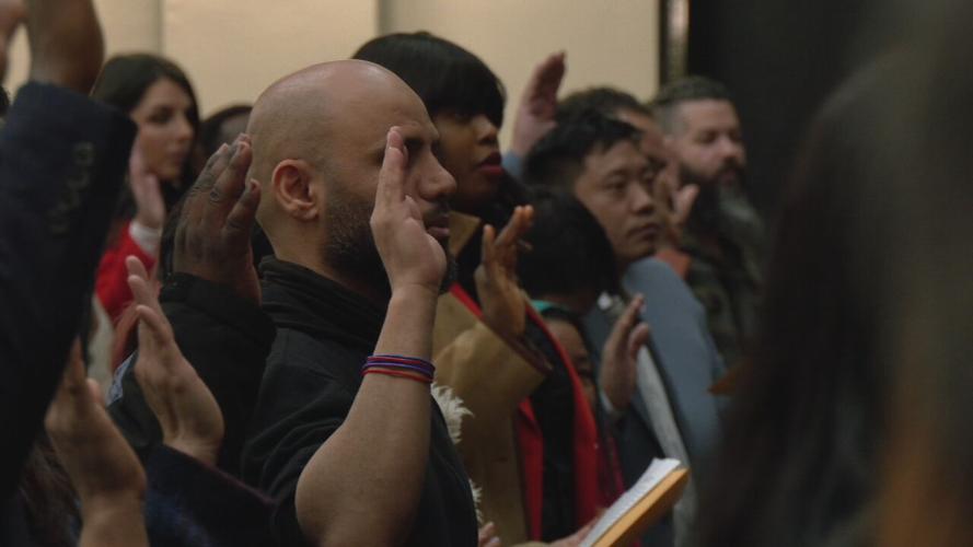 Naturalization Ceremony at Sacred Heart Academy