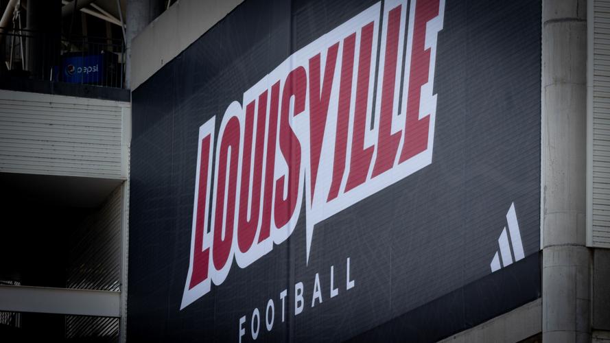 Louisville sign - University of Louisville football stadium