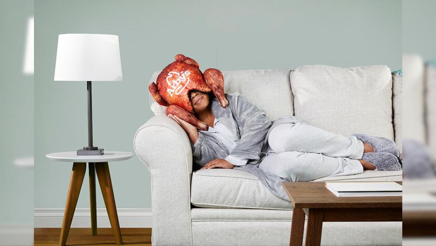 Arbys Turkey Pillow Hat