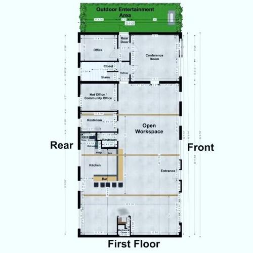 Veteran's Club's new HQ rendering