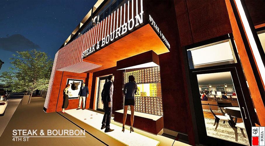 Steak & Bourbon Downtown Rendering