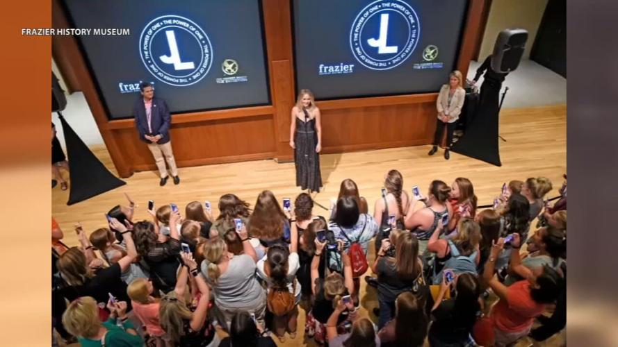 Jennifer Lawrence Exhibit at Frazier History Museum