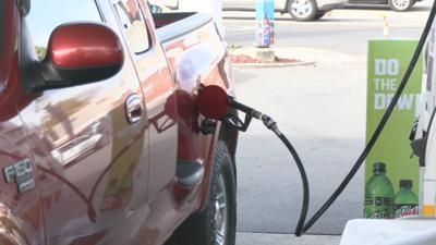 Gas station fill up