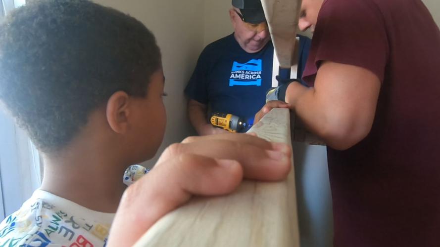 Louisville family builds beds for local kids in need as part of national initiative