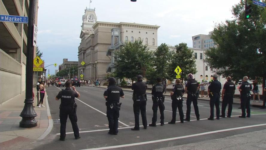 Downtown Louisville Protests