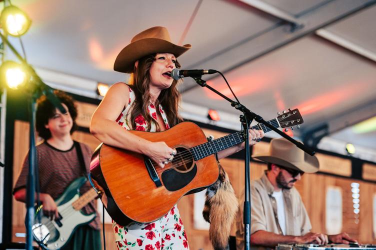 Kelsey Waldon performs at Bourbon & Beyond at Kentucky Expo Center
