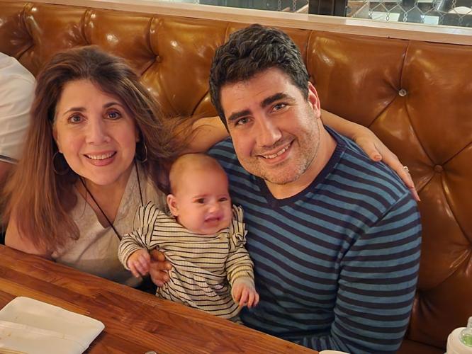 Yvette Cabrera-Rojas with son and granddaughter