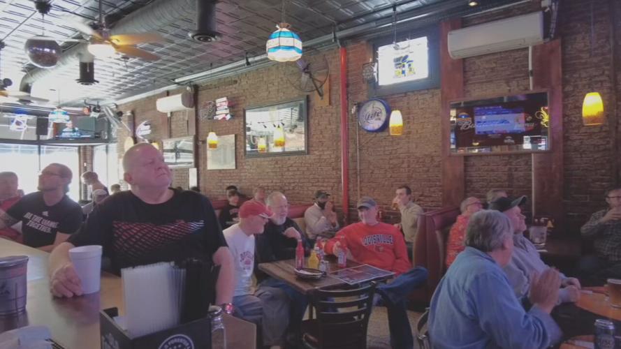 UofL fans watch first game of NCAA Tournament