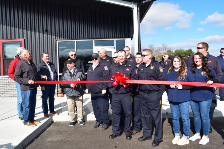 Ribbon cutting Palmyra Fire Station