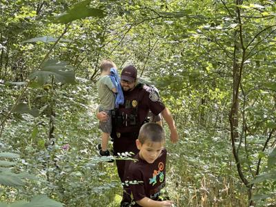 Monticello Police Department rescue family