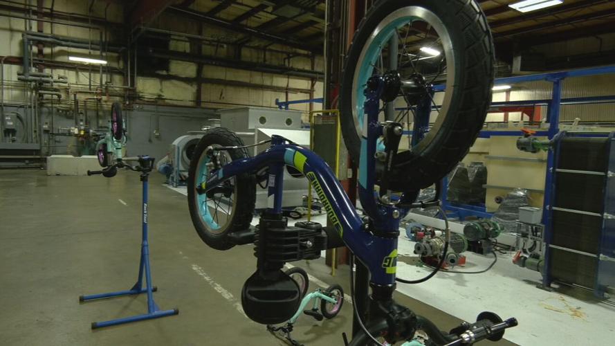 Guardian Bike bike assembled in Seymour warehouse