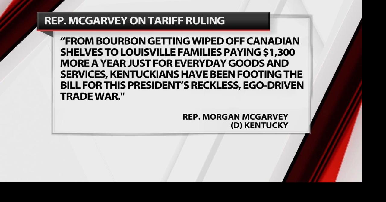 Kentucky lawmakers weigh in on SCOTUS ruling on President Trump's tariffs