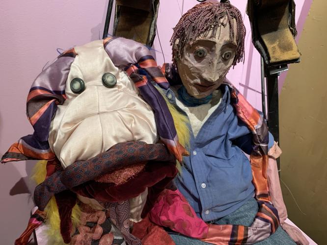 Two Squallis Puppets