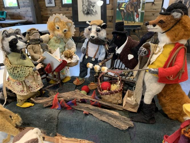 Arts on the Green furry friends