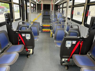 TARC bus interior