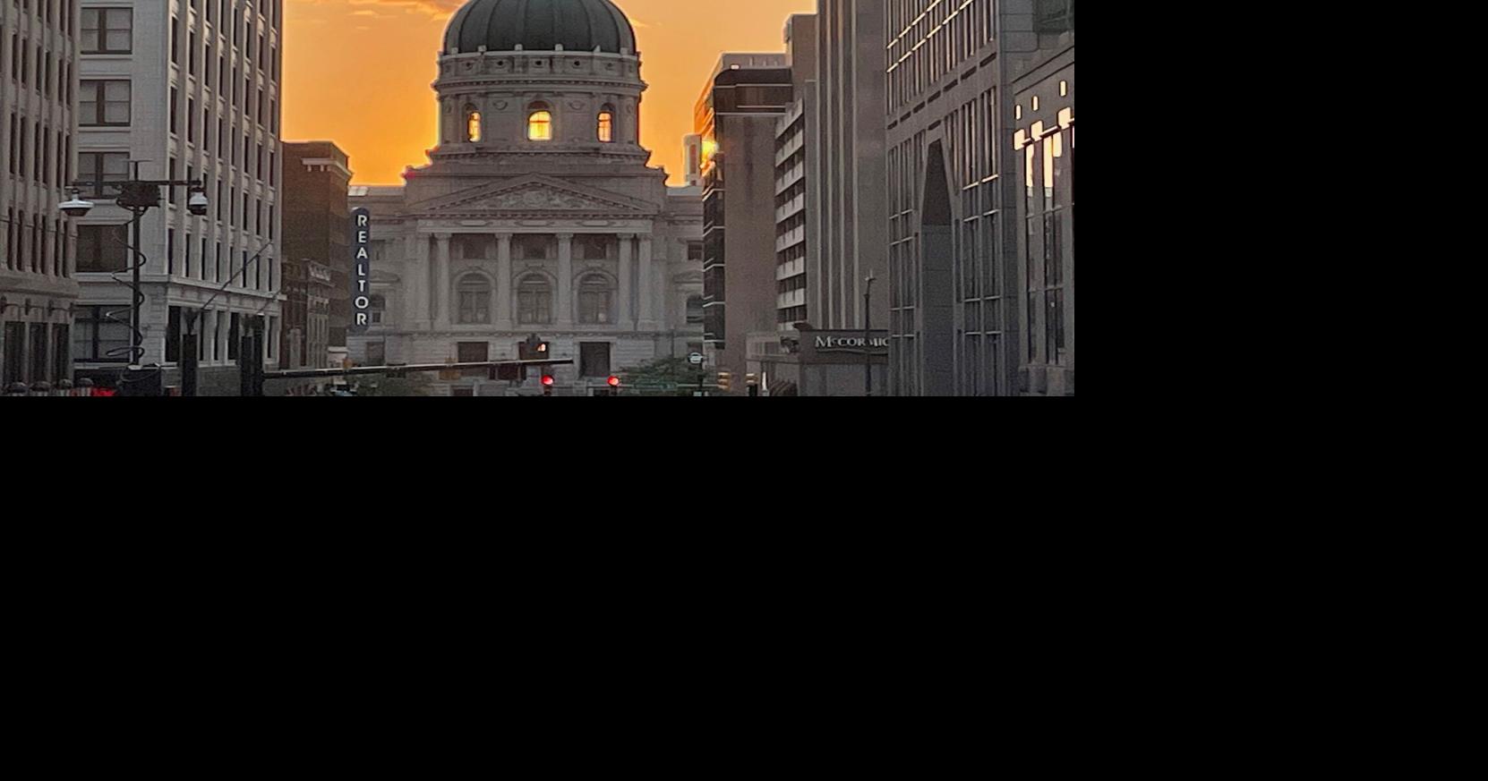 Winter storm causes some damage at Indiana Statehouse