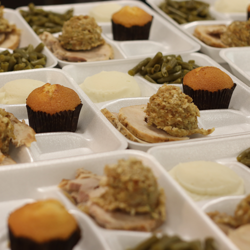 Food offered at Clarksville Thanksgiving.png