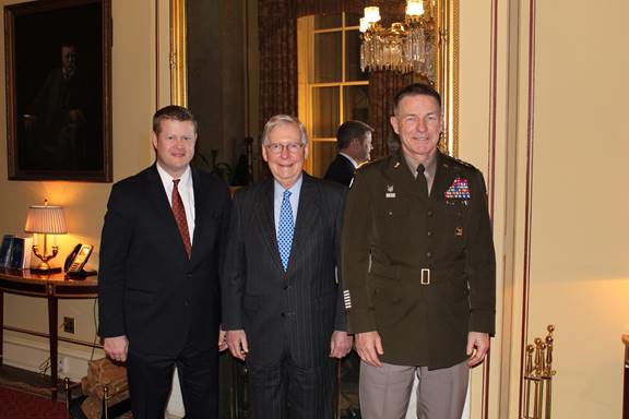 McConnell, the Army Ryan McCarthy, Chief of Staff of the Army General James McConville